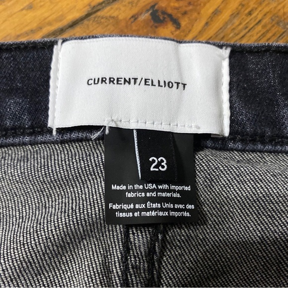 Current/Elliott The Stovepipe Slim Leg Jeans in Torpedo Size 23 - Picture 4 of 9